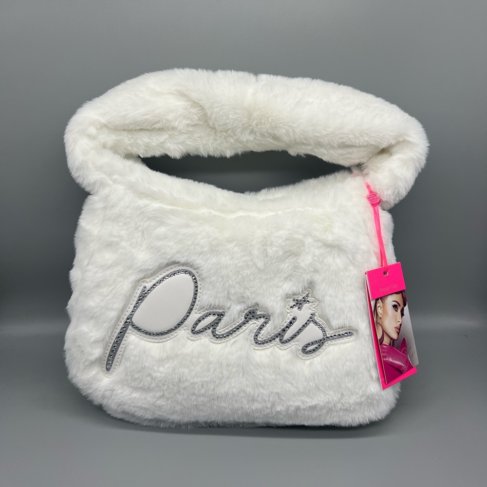 Paris Hilton forever fur baguette purse